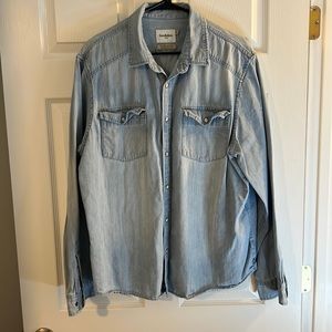 Chambray Button Down - XL